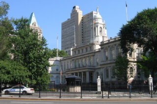 NYC City Hall exterior