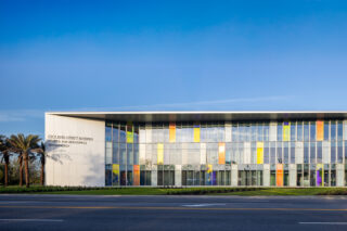 Boeing Engineering Center in the Cici & Hyatt Brown Center for Aerospace Technology by ikon.5 architects in Daytona Beach, FL. Photo: Joni Hofmann.