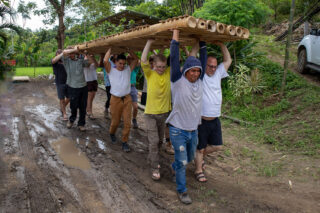 “Amazon Edge: A MassBu Building for U.S.–Ecuadorian Architectural Exchange. Photo: Courtesy of Jonas Hauptman.