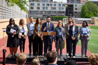 New York City Mayor Zohran Kwame Mamdani announcing the SPEED task force.