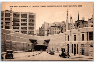 An archival photo of the Lincoln Tunnel. Image: Courtesy of Obit.