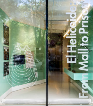 El Helicoide: From Mall to Prison at Center for Architecture. Photo: Etienne Frossard.