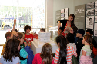 K-12 Student Day, Exhibition Program, 5th Grade. Photo: Center for Architecture.