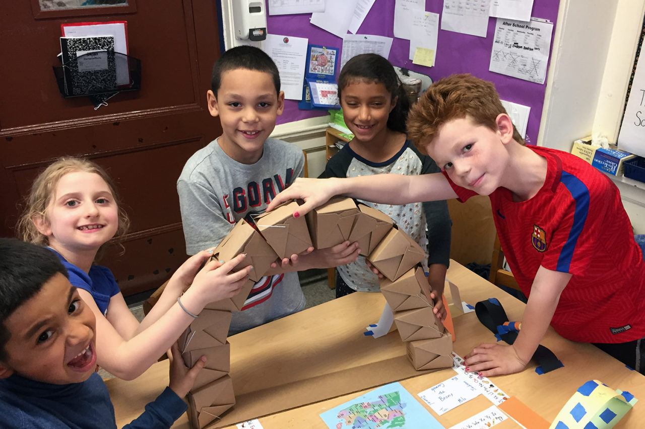 K-12 Learning By Design Program, 2016. Photo: Center for Architecture.