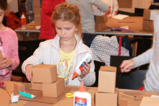 K-12 Student Day, Language of Architecture, 3rd Grade. Photo: Center for Architecture.