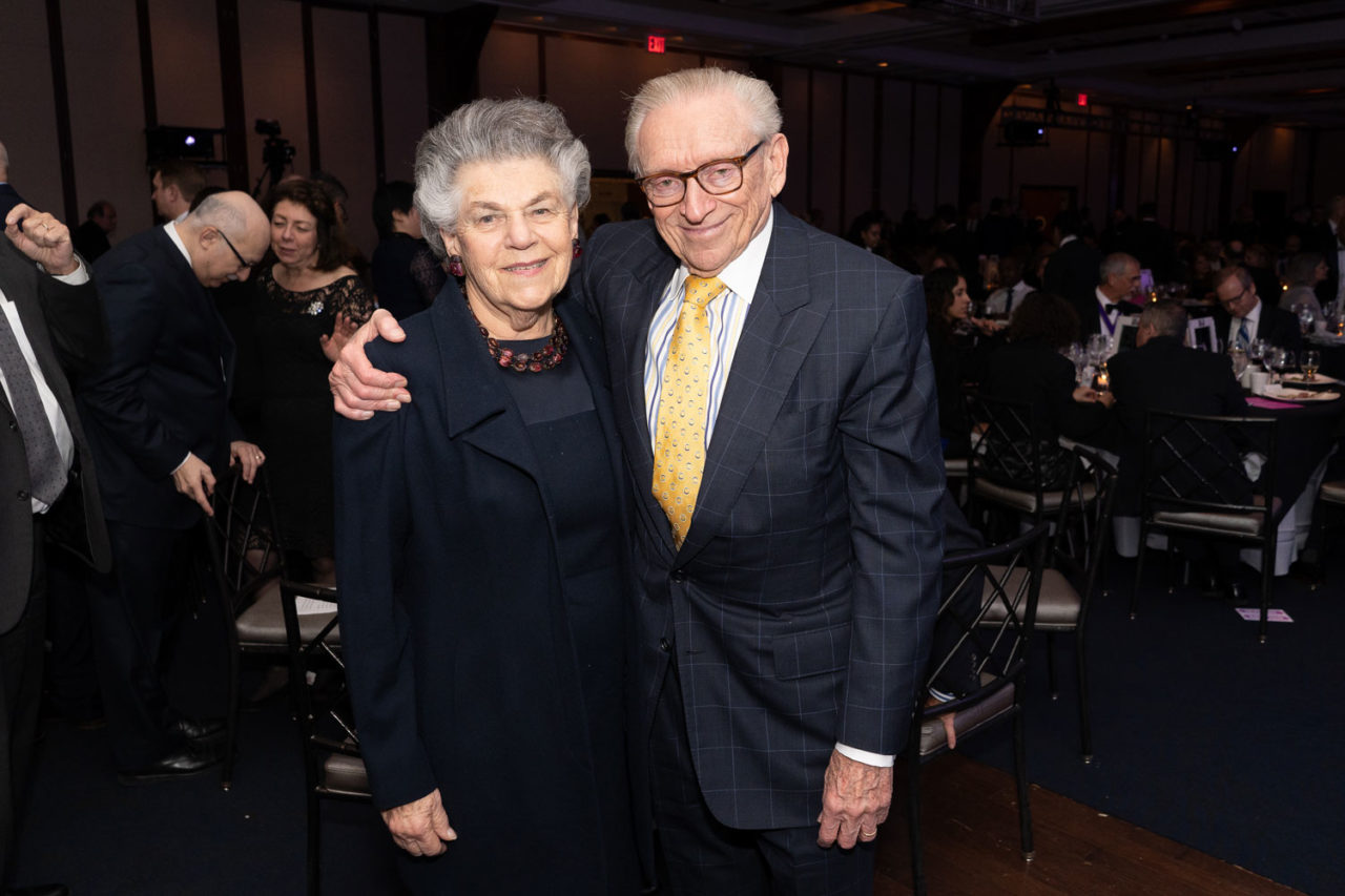 AIANY Chapter Award recipient Larry Silverstein of Silverstein Properties, with his wife, Klara Silverstein. Photo: Sam Lahoz.