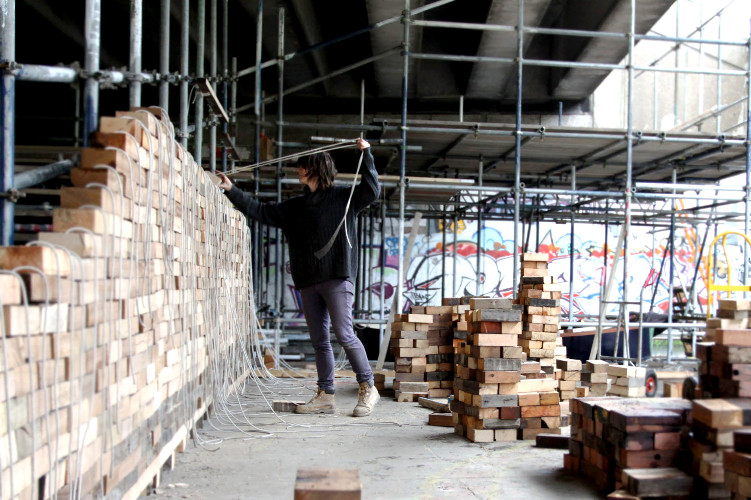 Folly for a Flyover in London by Assemble. Photo: Courtesy of Assemble.