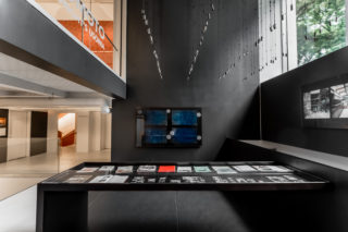 Installation view, "Kaneji Domoto at Frank Lloyd Wright's Usonia," 2017. Photo: Erik Bardin.