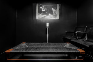 Installation view, "Kaneji Domoto at Frank Lloyd Wright's Usonia," 2017. Photo: Erik Bardin.