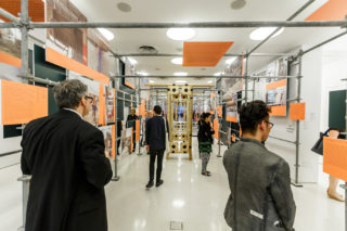 "Scaffolding," October 2, 2017 - January 18, 2018. Photo: Erik Bardin.