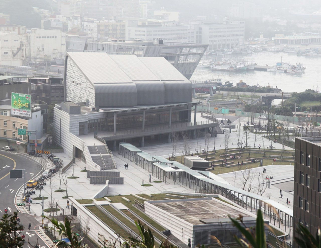 Badouzi Harbor Urban Design With The National Museum Of Marine Science & Technology And The National Aquarium Resized