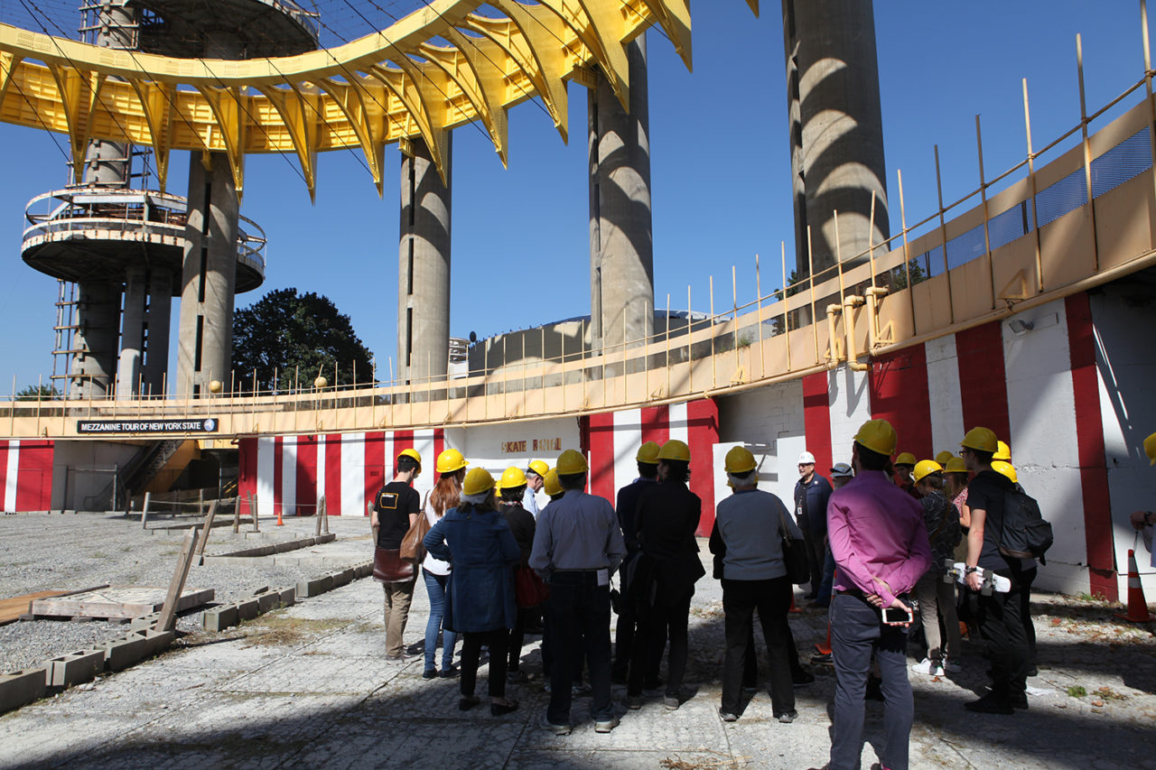 New York State Pavilion, 2016 Building of the Day. Credit: Center for Architecture.