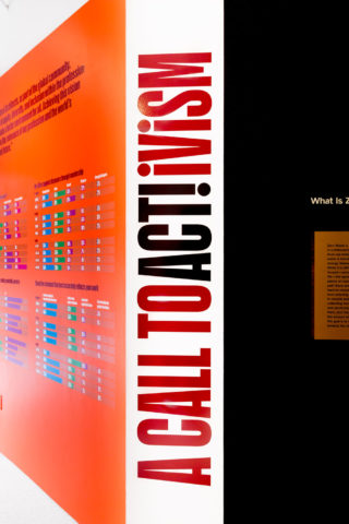 Installation view, A Call to Act(ivism): Echoing Whitney Young, 50 Years Later, 2018. Photo: Erik Bardin.