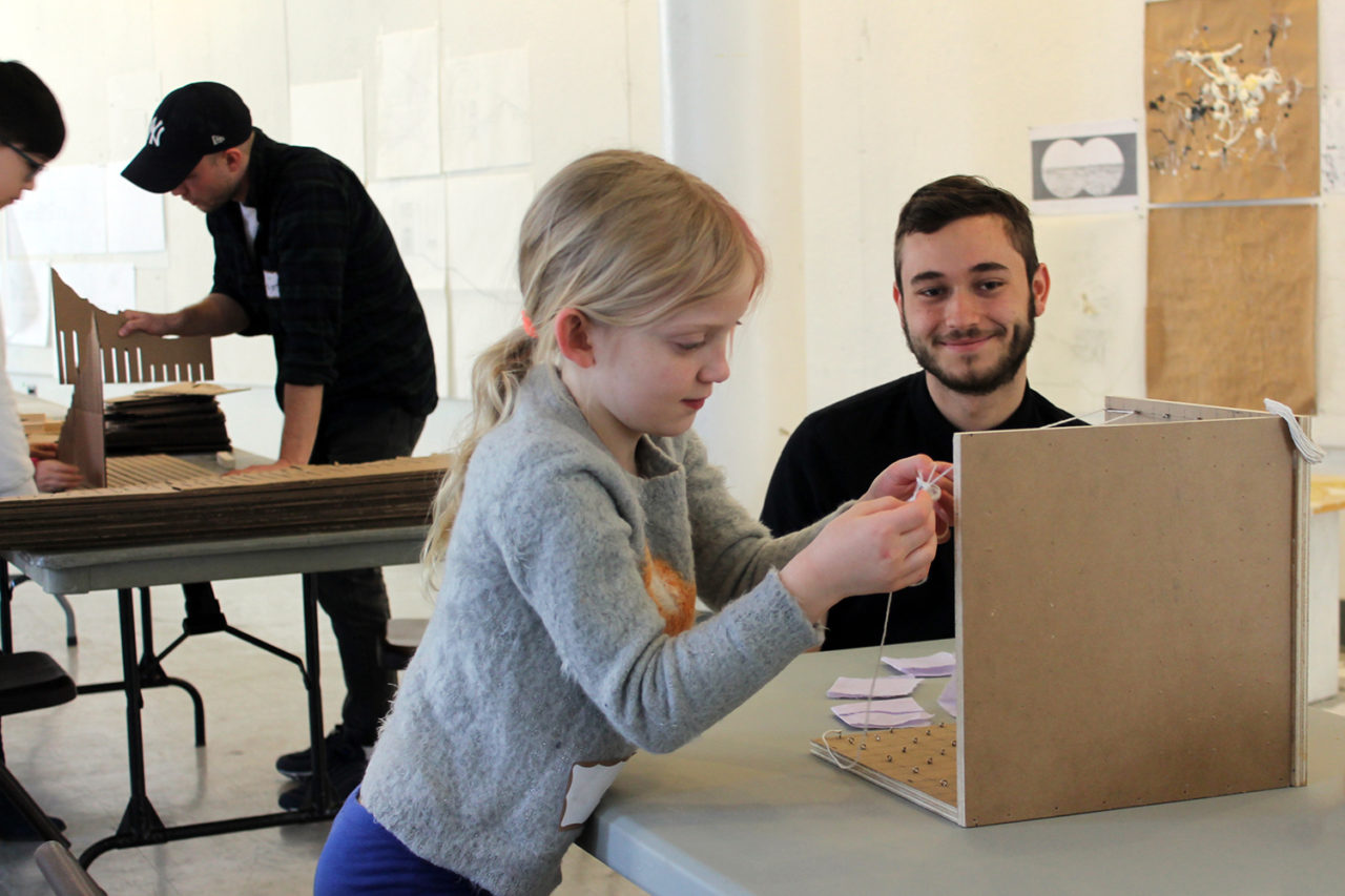 Toy designed by Calil Russell Arguedas, art student. Credit: Center for Architecture.