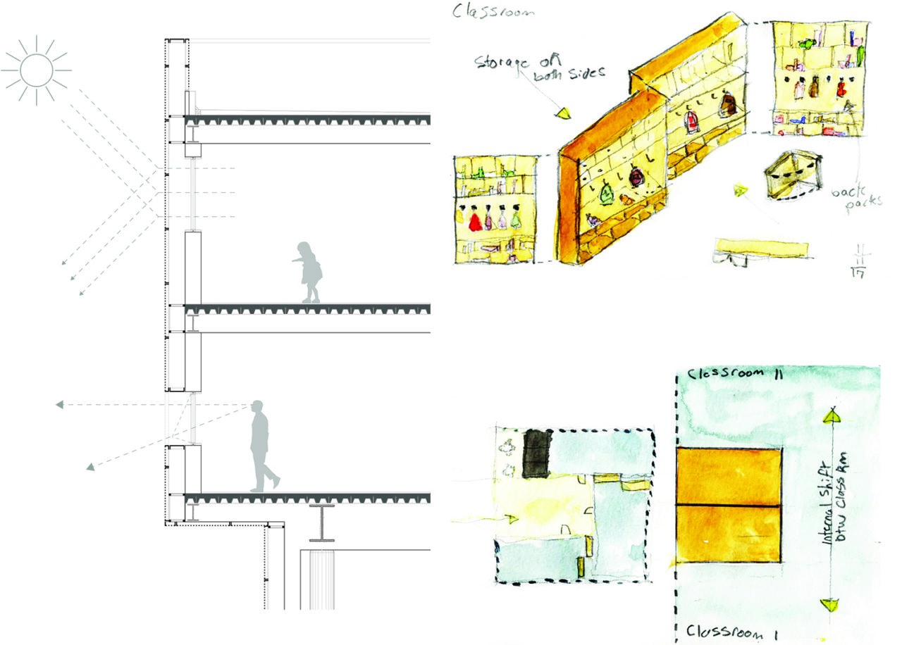 From the portfolio of Center for Architecture Design Scholarship recipient Benjamin Sather, New York Institute of Technology. Credit: Benjamin Sather.