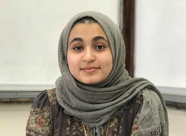 Sarah Saad, 2018 Walter A. Hunt, Jr. Scholarship recipient. Courtesy of Sarah Saad.