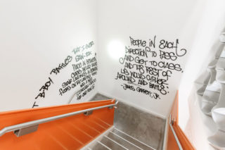 Installation view, "Close to the Edge: The Birth of Hip-Hop Architecture," 2018. Photo: Erik Bardin.