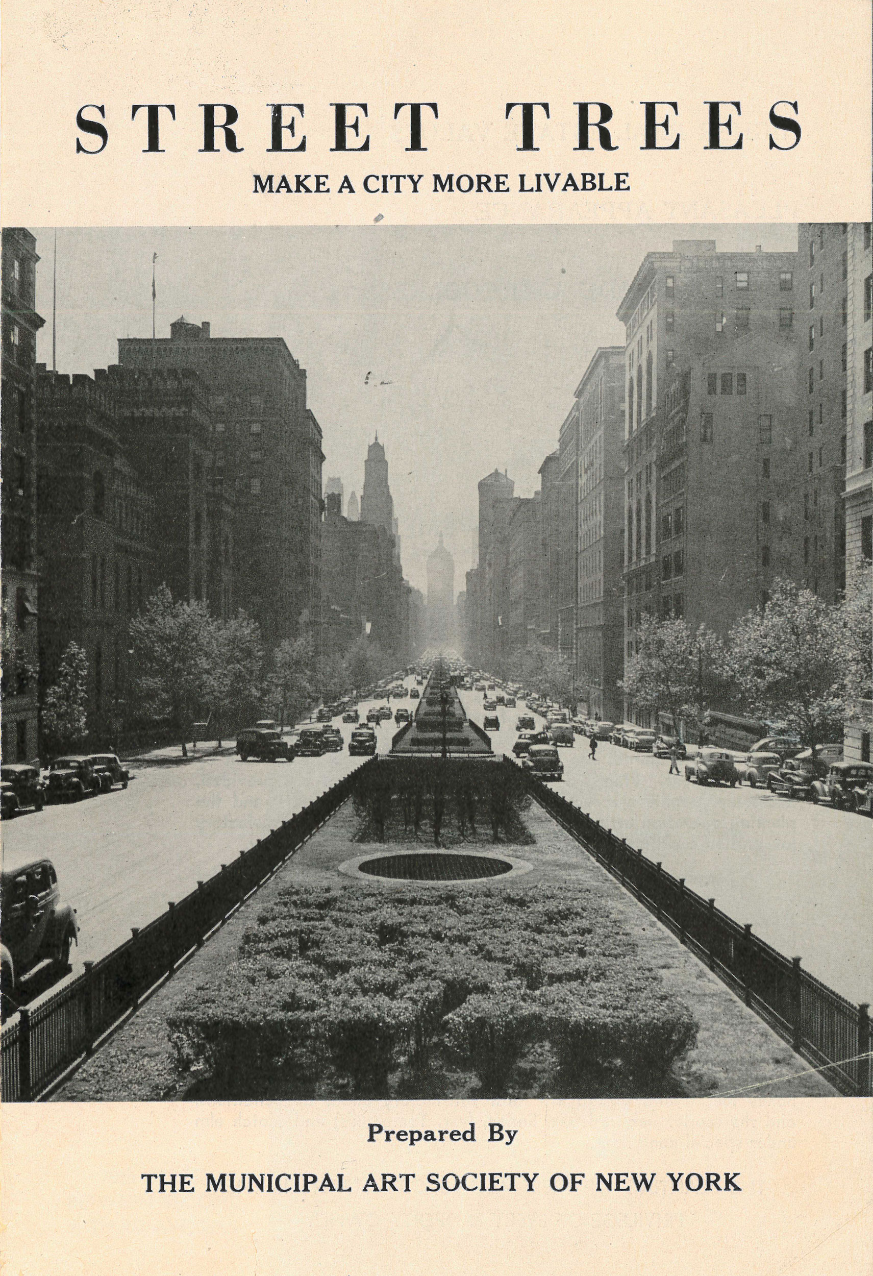 Toward a Livable City: New York and the Municipal Art Society