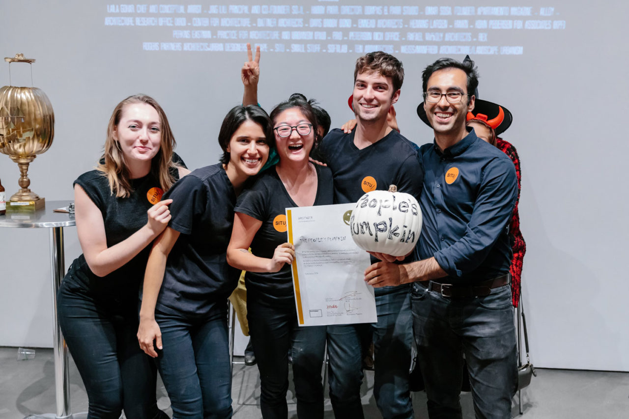 People's Pumpkin and Pretentioulicious Winner: SITU. Credit: Erik Bardin.