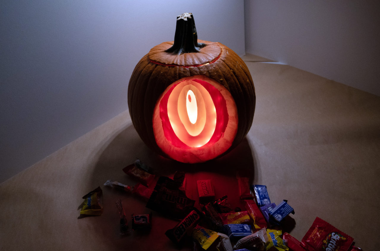 GRT's Turrell pumpkin. Image credit: Sam Lahoz.