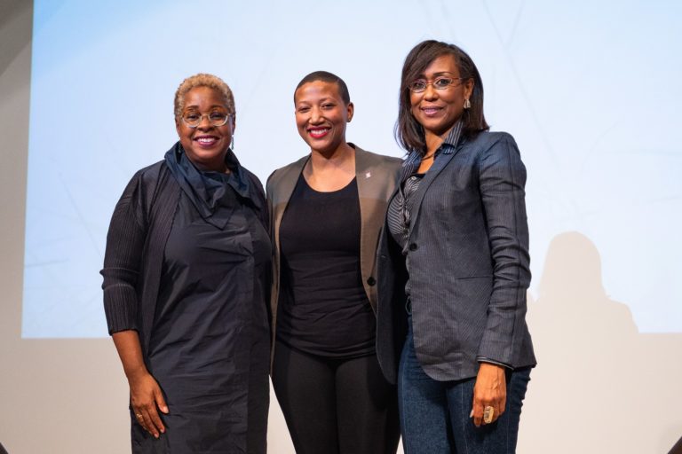 The 2019 J. Max Bond, Jr. Lecture featured Zena K. Howard, FAIA, Principal, Perkins and Will, and Mabel O. Wilson, Professor, Columbia University (GSAPP); Co-Director, Global Africa Lab.