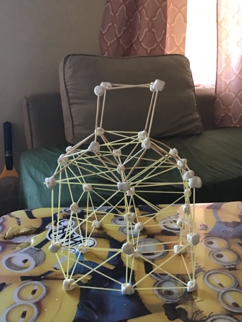 3rd grade students from PS 52K learned about Skyscraper Design and put their new knowledge to the test by building their own structural frames using toothpicks, marshmallows, and spaghetti. Images courtesy of students.