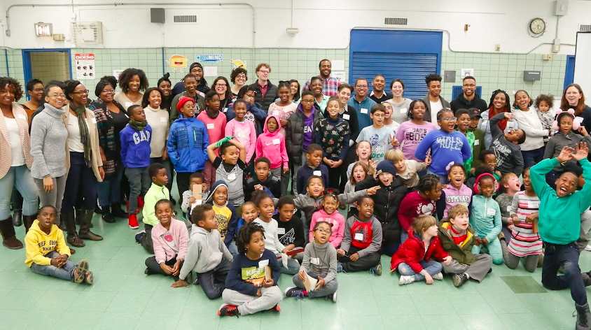 Students during Project Pipeline program. Image: Courtesy of NOMA.