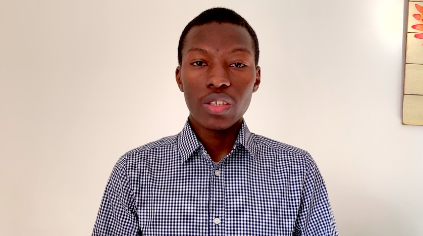 Farai Matangira, NYCCT student and Common Bond scholarship recipient. Image: Courtesy of Farai Matangira.