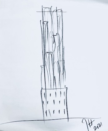 Purchase an Original Architect's Drawing From Guess-A-Sketch