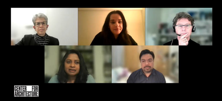 This is an image of the panel at the TORCH Mentorship Program: Social Responsibility & Community Engagement event.