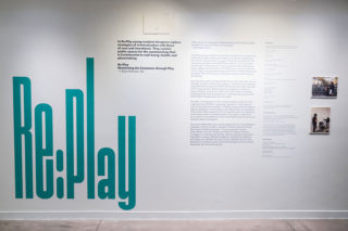 Installation view, Reset: Towards a New Commons, Center for Architecture, 2022.