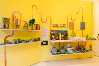 Installation view, Building Connections, Center for Architecture, 2023.