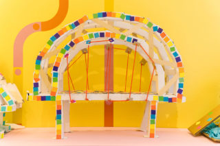 Installation view, Building Connections, Center for Architecture, 2023.