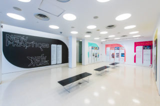 Installation view, New Practices New York, Center for Architecture