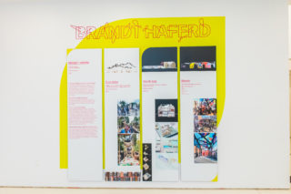 Installation view, New Practices New York, Center for Architecture