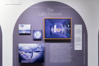 Installation view, Fairy tale Architecture, Center for Architecture, 2022.