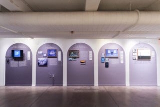 Installation view, Fairy tale Architecture, Center for Architecture, 2022.