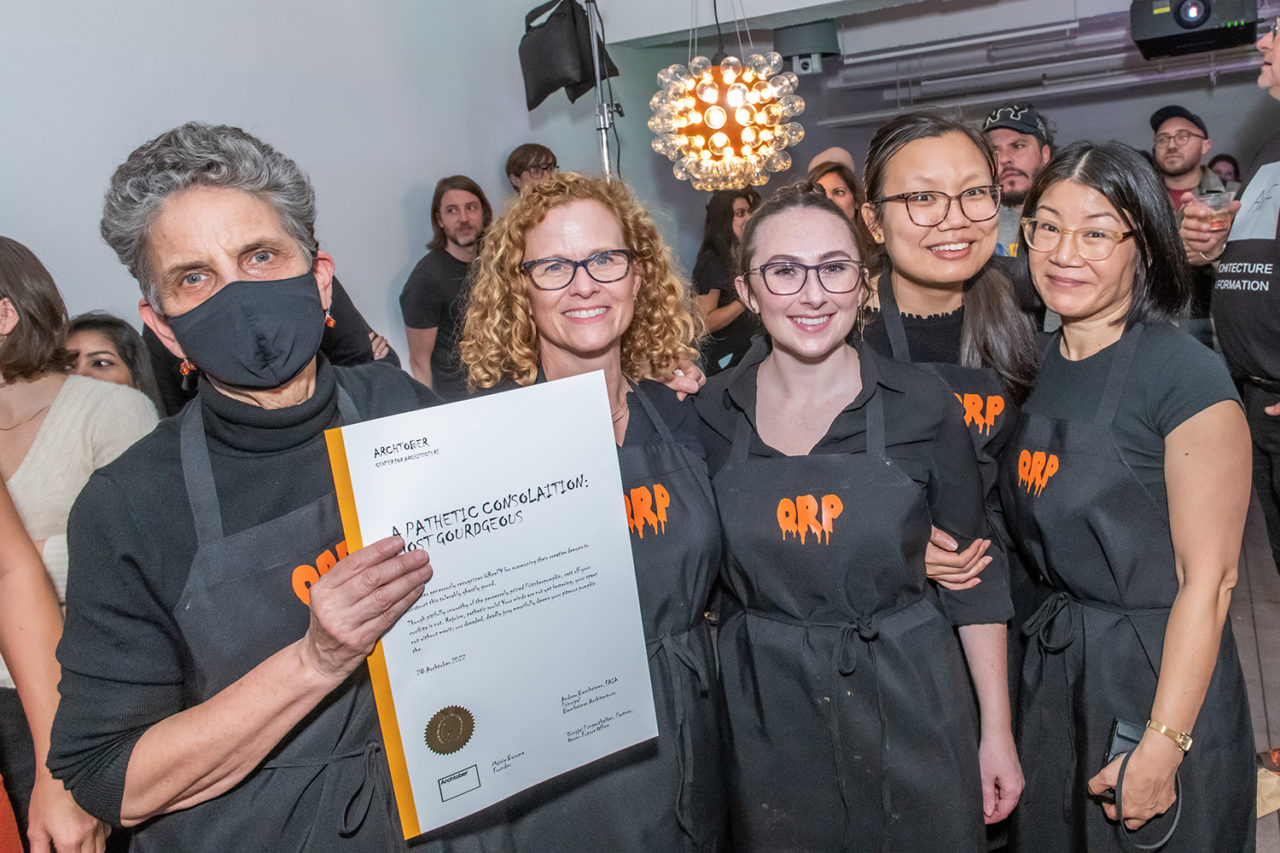 QRP, winners of A Pathetic Consolation: Most Gordgeous. Photo: Matthew Carasella Photography.