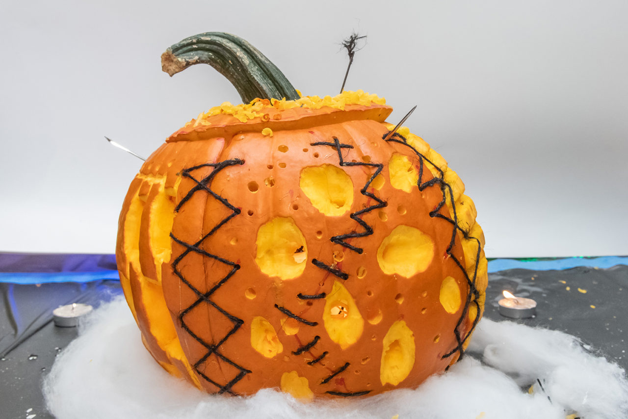 Architecture in Formation's restitched pumpkin. Photo: Matthew Carasella Photography.