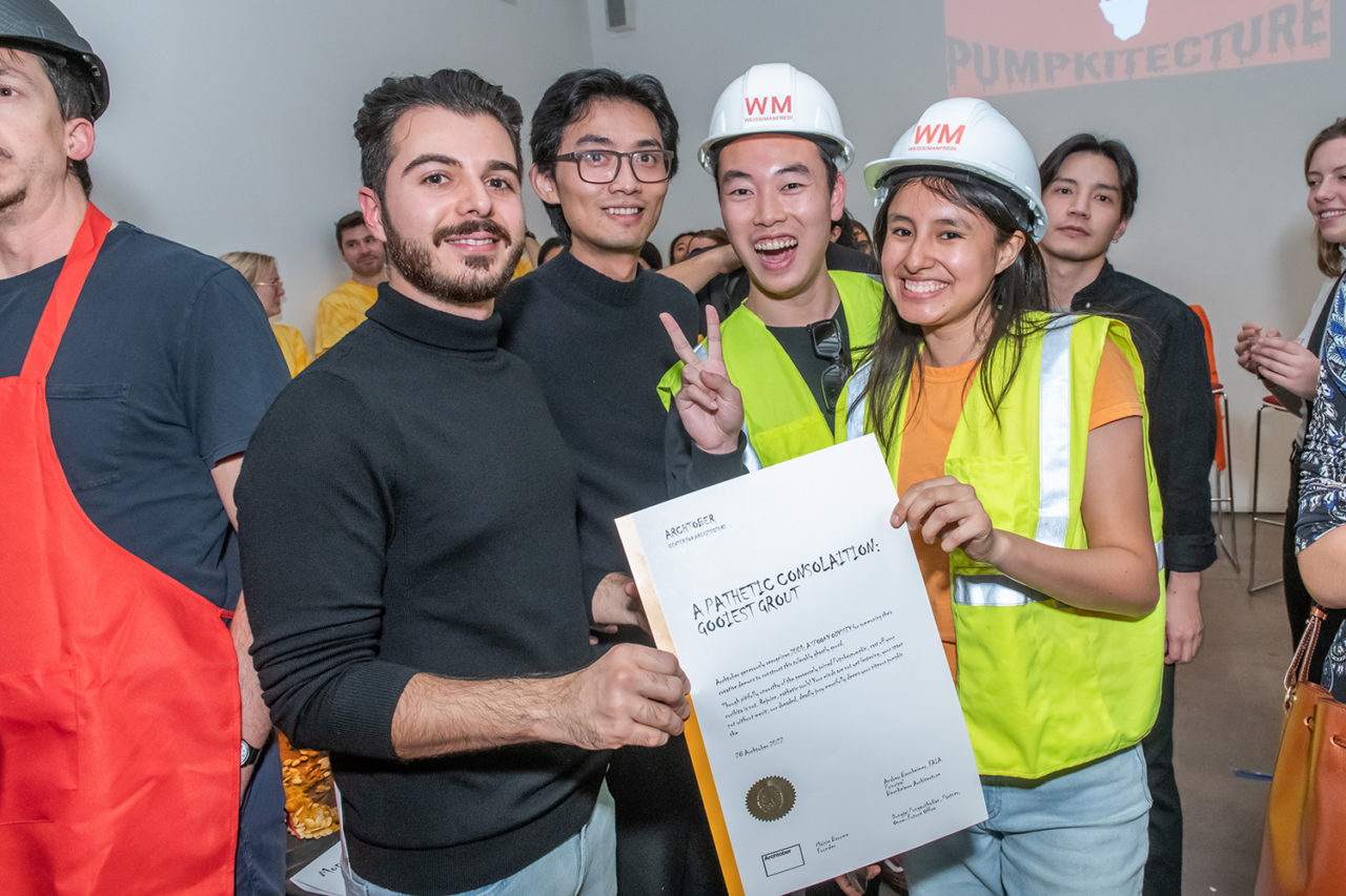 Thornton Tomasetti, winners of A Pathetic Consolation: Gooiest Grout. Photo: Matthew Carasella Photography.