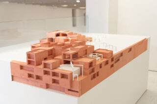 Installation view, CAMPUS AULA: Educational Architecture in Latin America, Center for Architecture, 2023.
