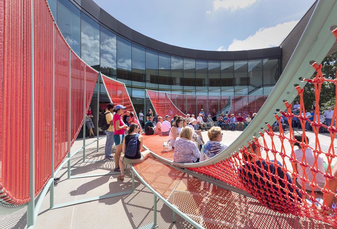 Soft Civic in Exhibit Columbus by Bryony Roberts Studio. Photo: Hadley Fruits.