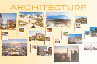 Installation view, 2023 AIANY Design Awards, Center for Architecture, 2023.