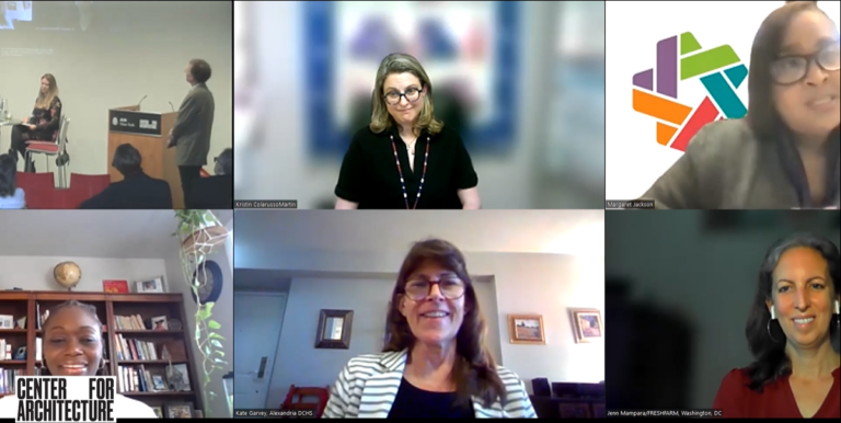 Image of panelists at Community Schools Workshop event