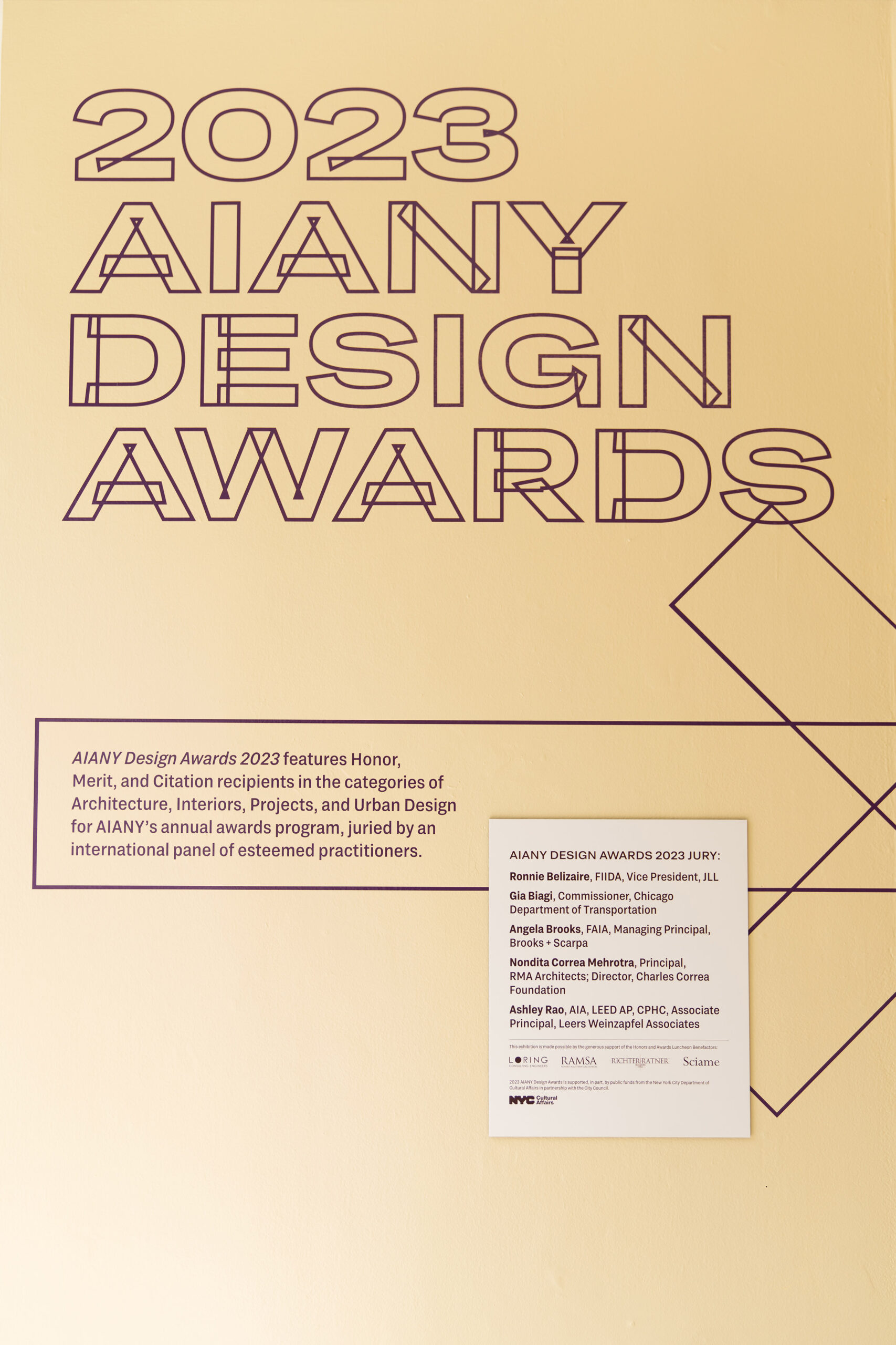 AIANY Design Awards 2023 - Center for Architecture