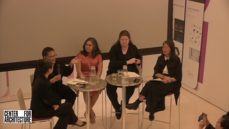 Image of panelists at AIANY Women in Architecture Professional Practice Series: Path to Principal
