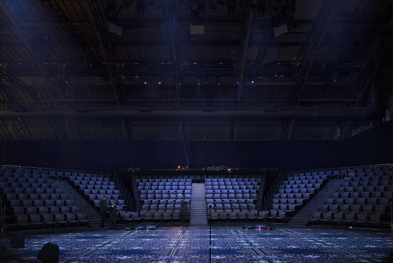 Auditorium space at the Park Avenue Armory