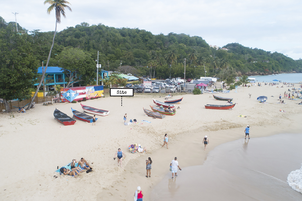 Site for “Restoration and Conservation of Crash Boat Beach for the Villa del Ojo Fishermen's Association. Image: Courtesy of Cynthia Burgos Lopez.