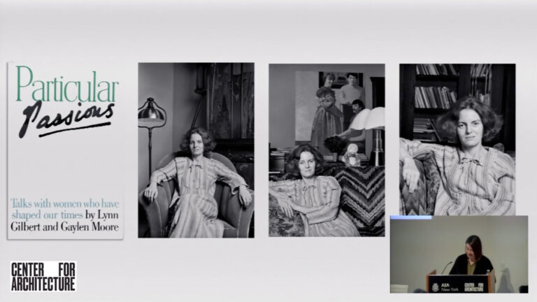 Denise Scott Brown book talk video still