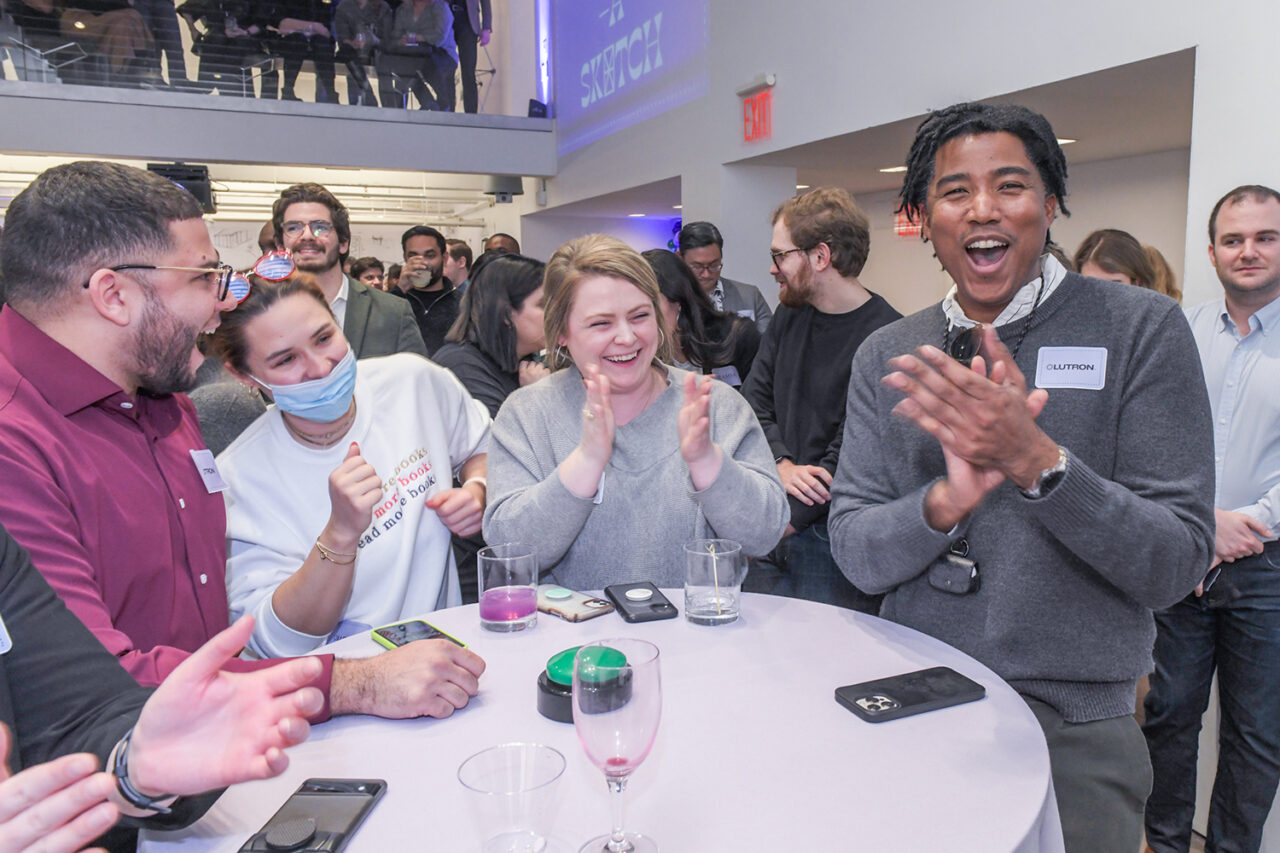 Lutron team. Photo: Matthew Carasella.